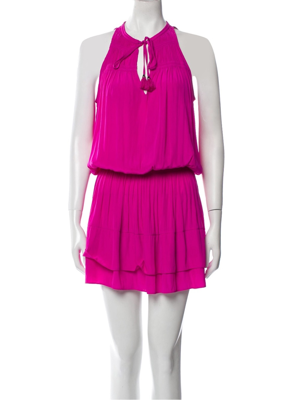 Ramy Brook Paris Magenta Mini Dress Size Small